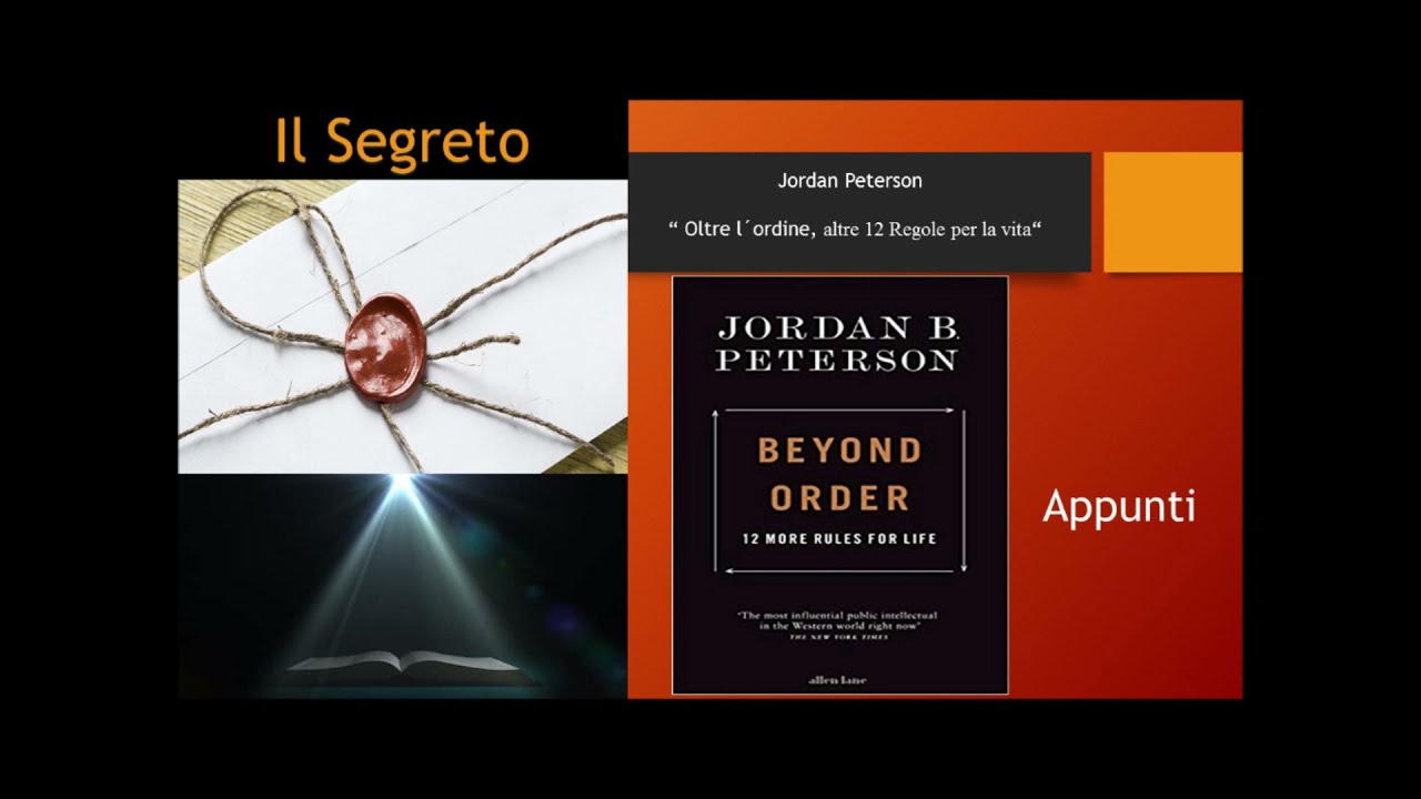 Jordan Peterson - Oltre l´ordine, altre 12 Regole per la vita