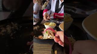 Trying Grilled Pork Tacos at Mariposa Latin Inspired Grill — Strong First Impression.