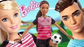 Rodzinka Barbie Ken Piłkarz Barbie Fan Film Z Lalką Barbie