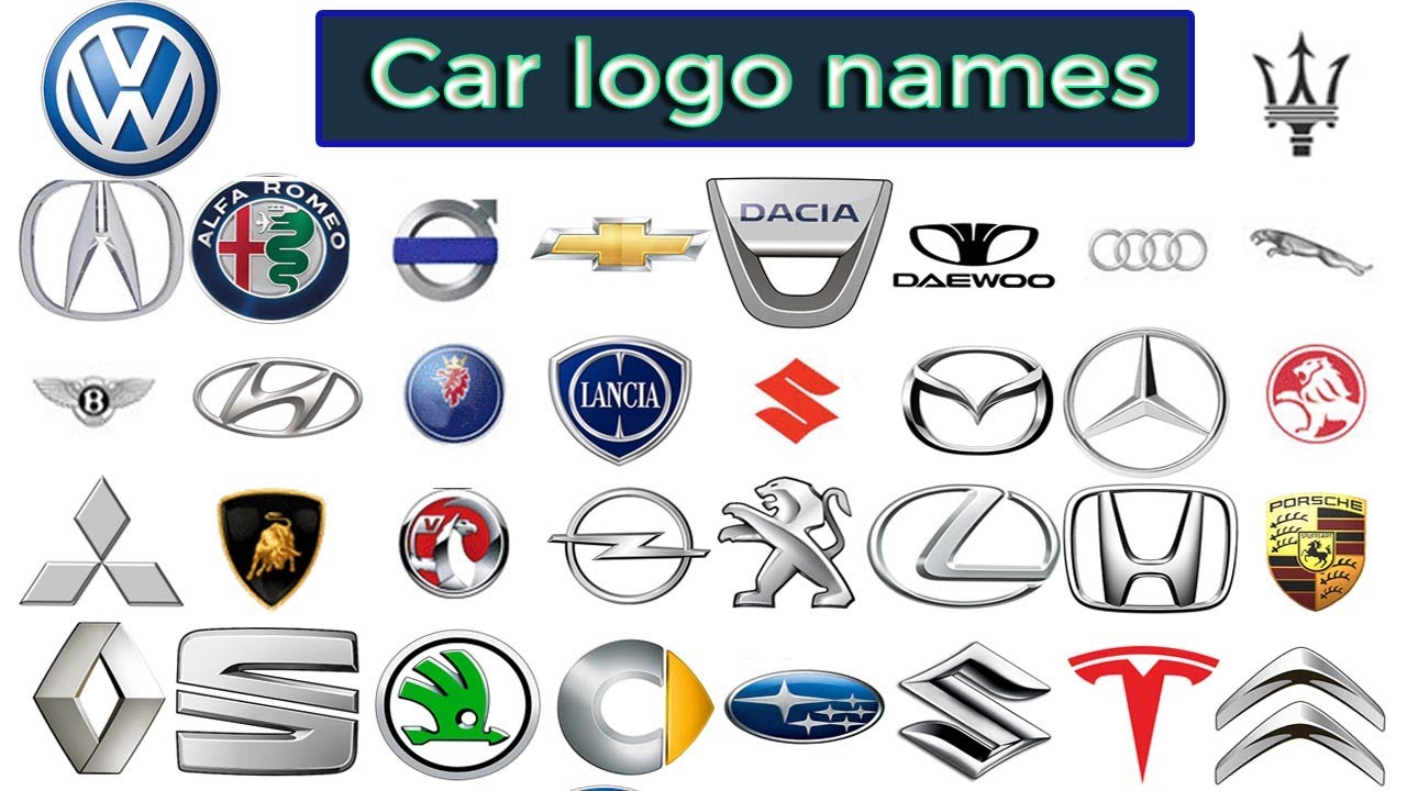 Car Logos, Car Company Logos, Car Logos and Names. CAR BRAND NAME ...