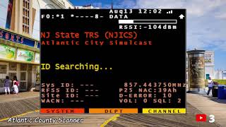 Full 🔴Atlantic County, New Jersey (USA) -- LIVE 24/7 scanner feed News