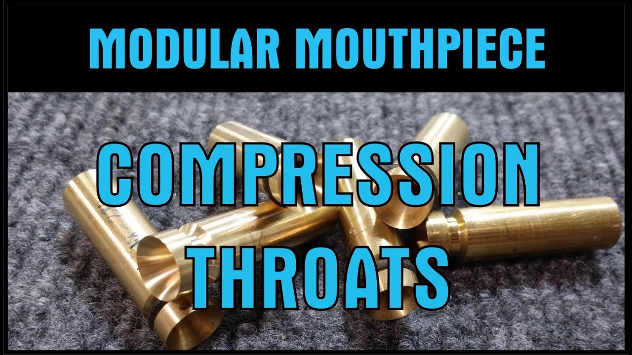 Harrelson 5MM Trumpet Mouthpiece Compression Throats play test YouTube