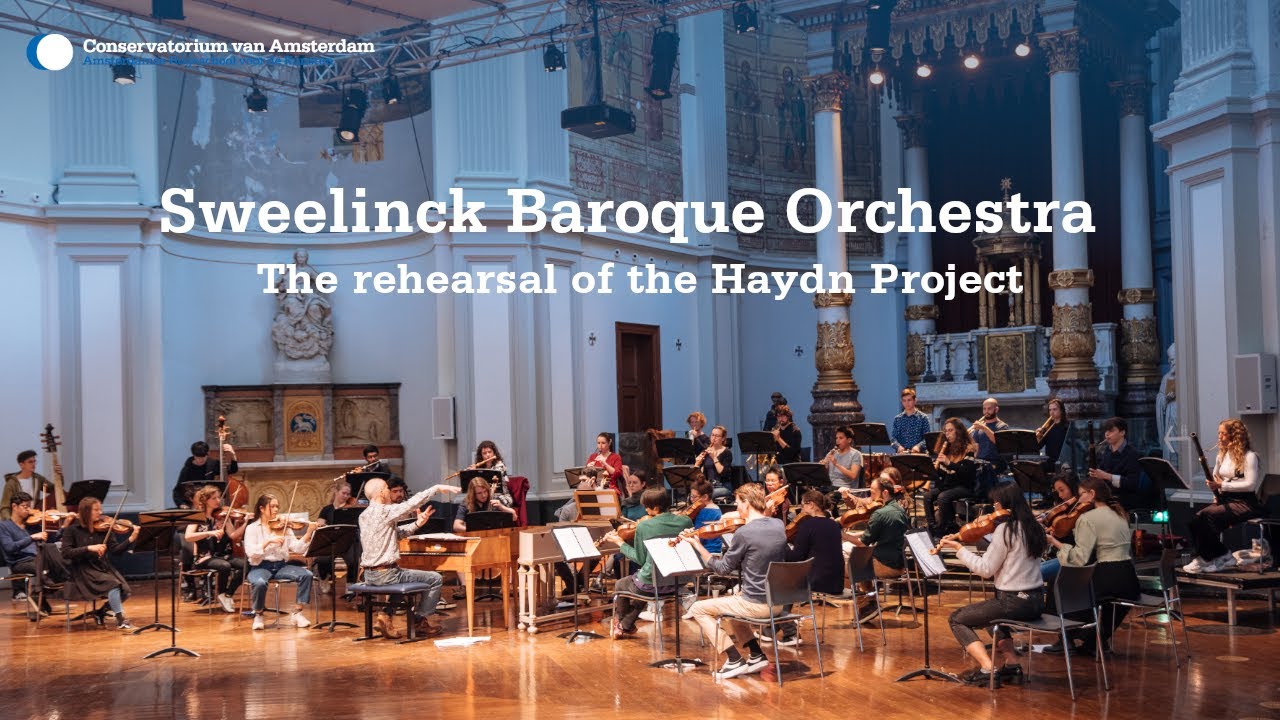 Sweelinck Baroque Orchestra | Dr. Haydn’s Evening | Behind the scenes