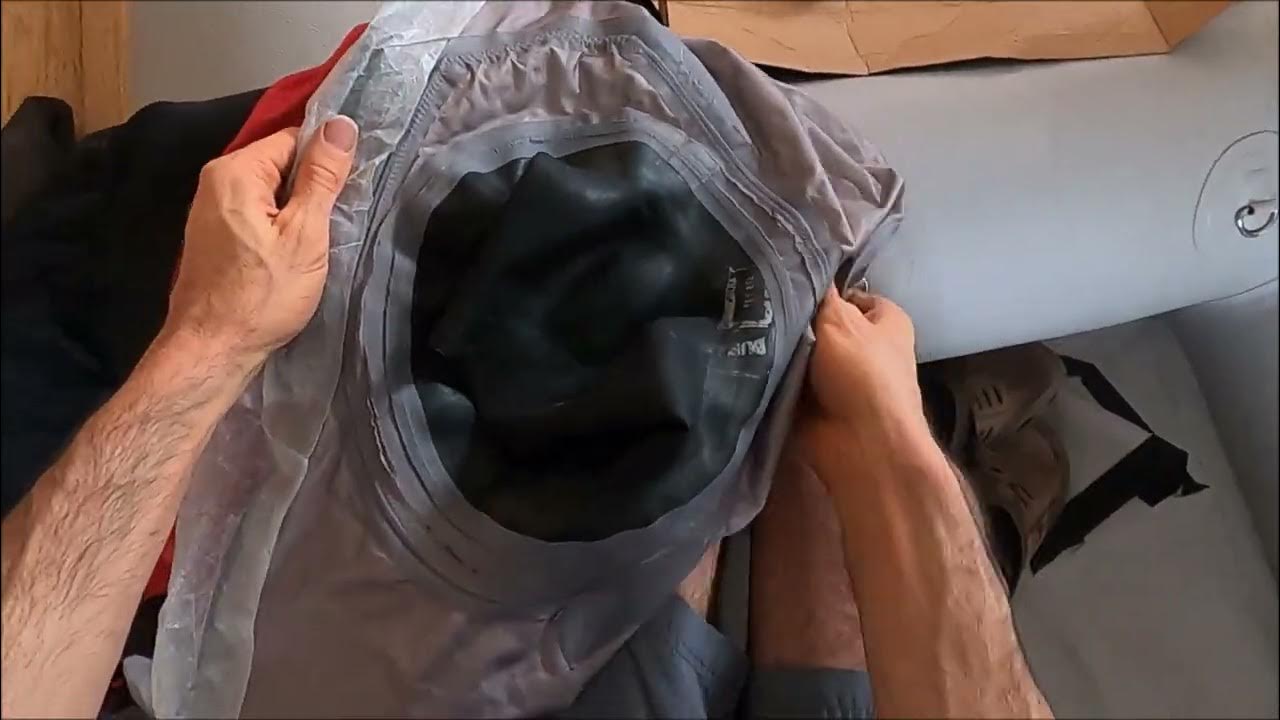 replacing a drysuit neck gasket every step filmed in one go YouTube