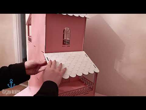 Ahşap Bebek Evi Nasıl Yapılır? | 80 cm | Barbie Evi