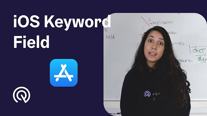 App Store Optimization for Apple: iOS Keyword Field 🔑