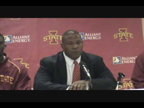 Iowa State Cyclones press conference after dual me...