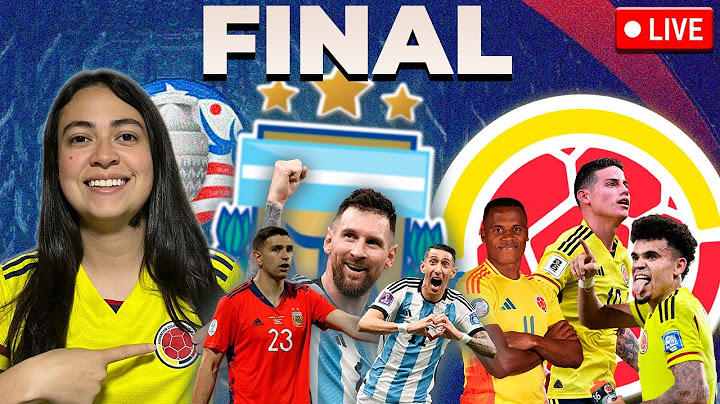 🔵ARGENTINA 🆚 COLOMBIA🟡| 🏆FINAL COPA AMÉRICA 2024 | REACCIÓN DE COLOMBIANA - EN VIVO 🔴