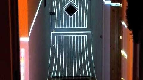 door - after effects - projection mapping