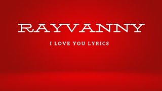 Rayvanny - I love You Lyrics