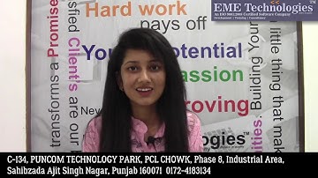 Python Training in Mohali | Indo Global College | Student Feedback | Shivani