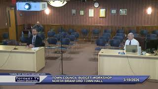 NB Town Council Budget Workshop 3/10/26