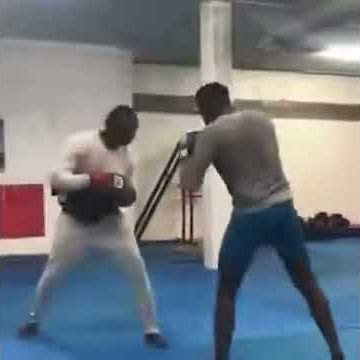 Ilunga on fire before EFC 59