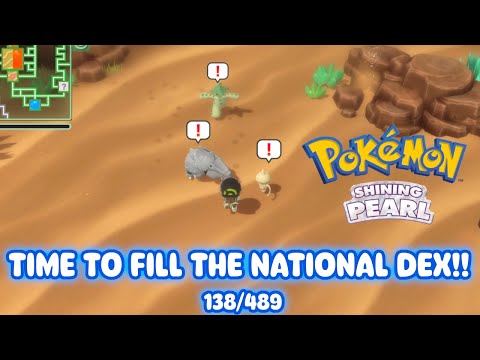 HOW MANY CAN I CATCH IN ONE VIDEO [153/489] - POKEMON SHINING PEARL- #live  