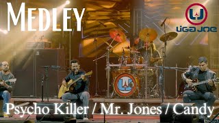 Video thumbnail of "Liga Joe - Psycho Killer / Mr. Jones / Candy"