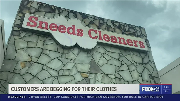 Recently closed, Sneed's Dry cleaning, giving it's...