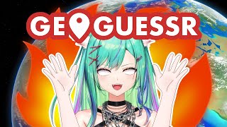 【GEOGUESSR】WORLD DOMINATION!【 Reina Ronronea | globie】