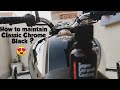 Classic Chrome Black 2020 BS6 || How to maintain Chrome Black colour || Total Paint Protection ||