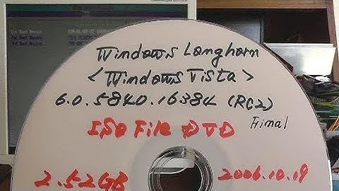 Installation of the Windows Longhorn [ Build 5840 RC2 Final ]