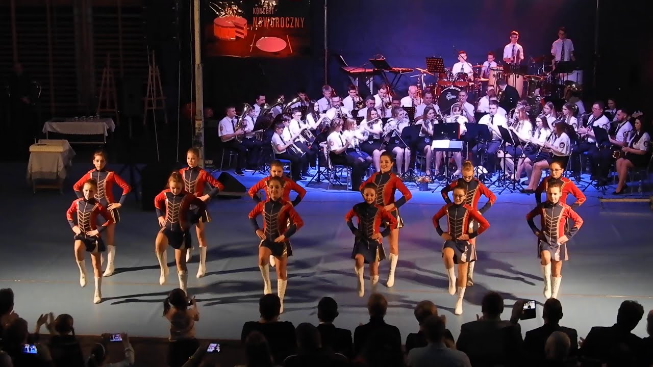 Marsz Radetzkiego - Orkiestra Dęta Miasta i Gminy Gostyń & Mażoretki Big Bang