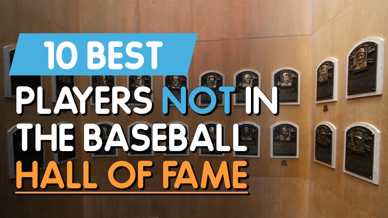 10 лучших игроков, не входящих в Зал славы бейсбола | Высшая лига бейсбола