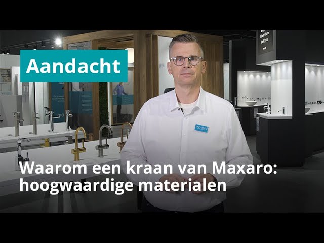 Hoogwaardige en onderdelen van kranen - Waarom een kraan Maxaro? - YouTube