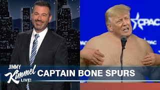 Trump Babbles About Russia’s War on Ukraine & QAnon Claims Jimmy Kimmel Has Been Arrested & Cloned!