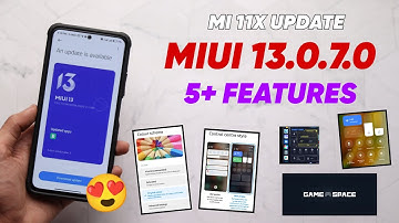 MIUI 13.0.7.0 Update Mi 11x Full Changelog - New Control Centre, Game Turbo 5.0 & More..