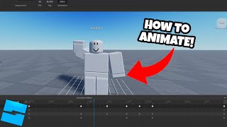 How to ANIMATE in ROBLOX STUDIO 2023