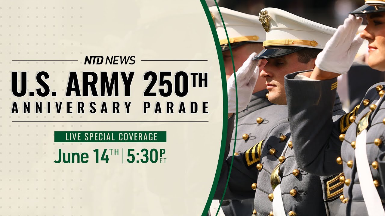NTD Live Special Coverage: US Army 250th Anniversary Parade - YouTube