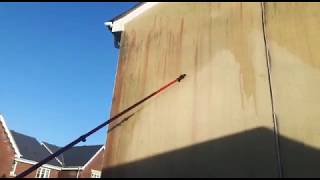Render Cleaning Removing Red algae