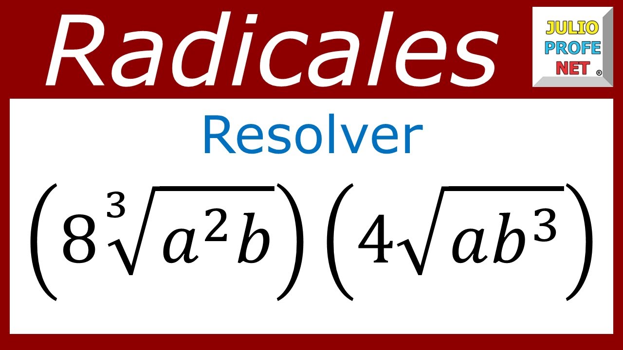physical education MULTIPLICACIÓN DE RADICALES DE DIFERENTE ÍNDICE