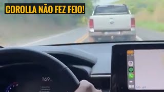 COROLLA CROSS VS AMAROK V6 - PEGA NA ESTRADA!