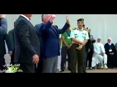 جلاله الملك عبدالله الثاني ابن الحسين من كلمات والقاء الفنان خالد خليل حوشان