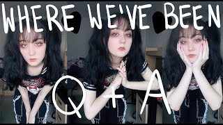 where weve been, cosplay videos, and new ideas (Q&A + get ready with me)