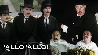 The Funeral Procession | 'Allo 'Allo | BBC Comedy Greats