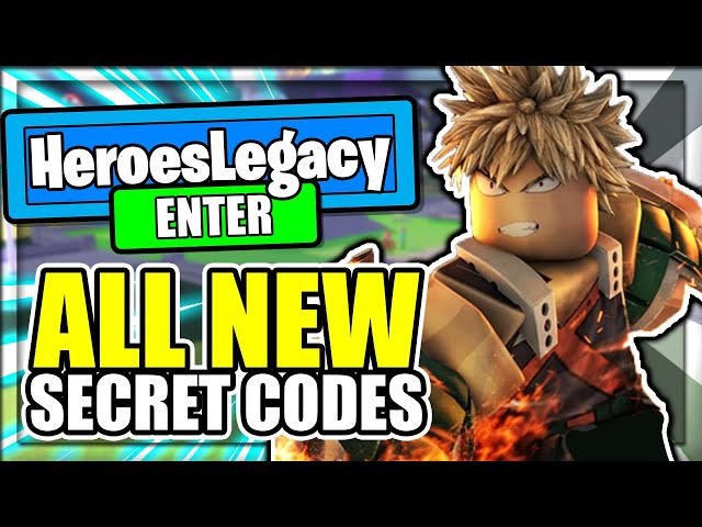 NEW *SECRET FREE GOLD* CODES in Heroes Legacy! (Heroes Legacy Codes) ROBLOX  