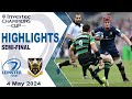 Leinster rugby v northampton saints highlights  semifinals  investec champions cup 202324