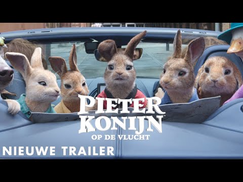 Pieter Konijn Op De Vlucht | nieuwe trailer - Nederlands gesproken