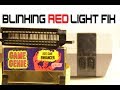 NES: 2 ways to fix blinking red light problem
