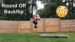 Round-Off Backflip Progression (1day)