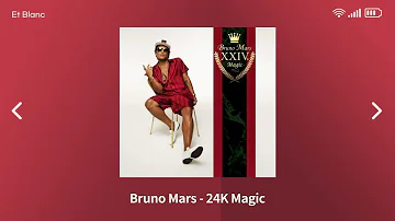 Bruno Mars - 24K Magic [ 1Hour ]