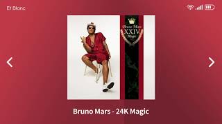 Bruno Mars - 24K Magic [ 1시간 ]