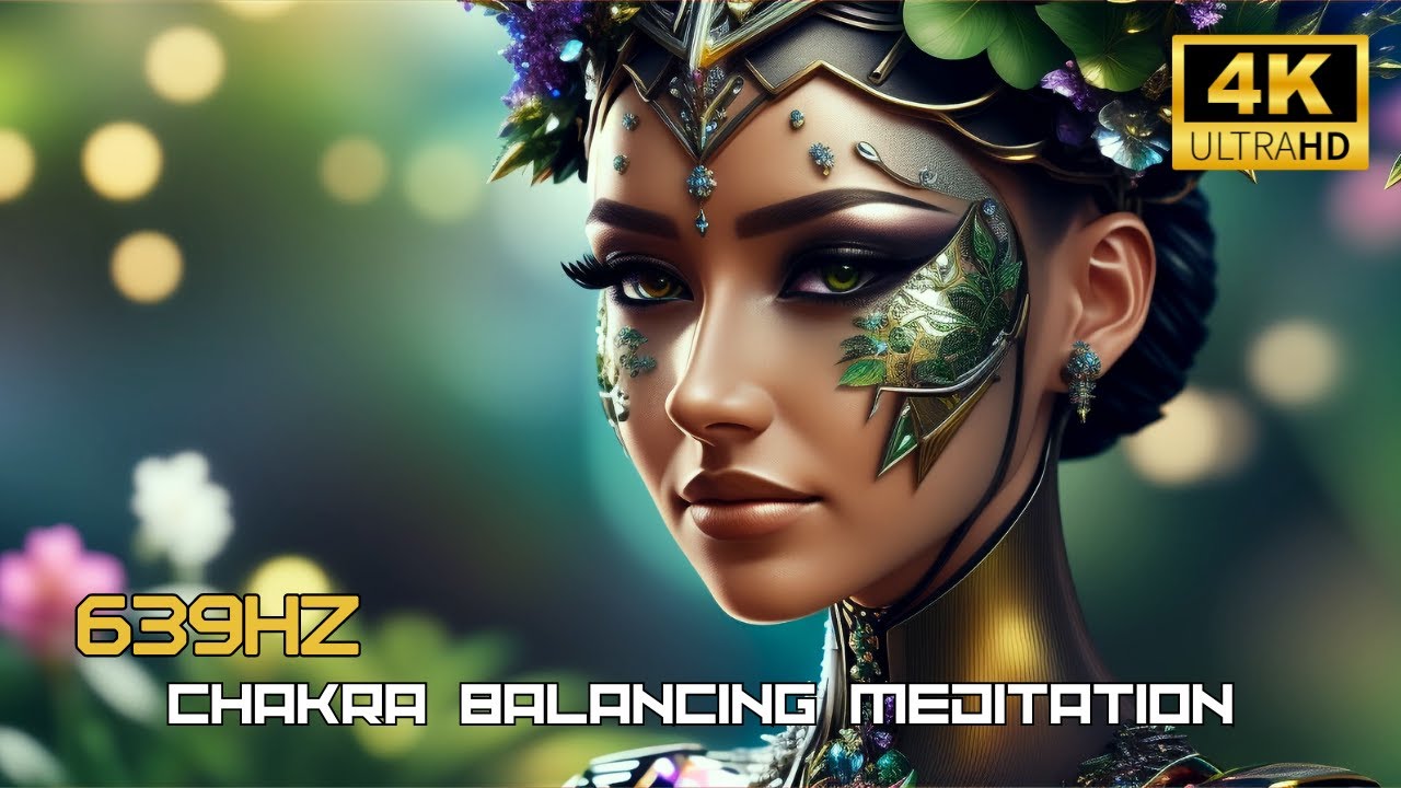 Solfeggio 639Hz Heart Chakra Sleep Music Chakra Balancing Meditation ...