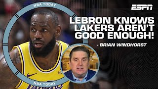 LeBron KNOWS the Lakers aren’t good enough  Windy on James’ comments after Game 3 loss | NBA Today