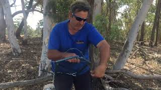 How to Fix a Slack Fence | Wire Strainer
