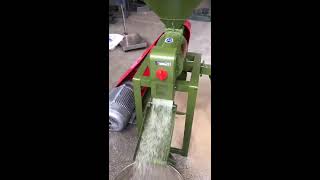 6N70 Big Rice Mill Machine, 7.5Kw Motor Drive 600Kg/Hour Rice Mill Huller