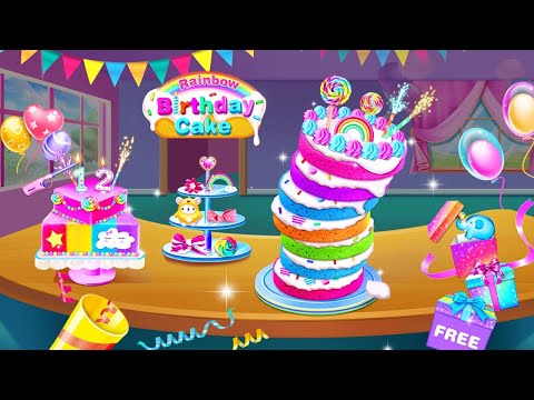 Cook Verjaardagstaart Spelletjes -Frost Cakes Tortas Maker
