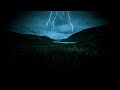 Sleep to Rainstorm Sounds at the Great Plains | Dimmed Screen Rain and Thunder to Erase Stress