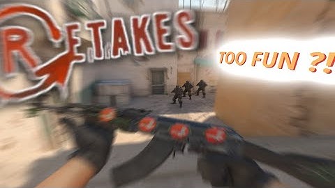 I played the new cs2 retake mode and this is what happened...